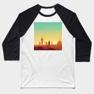 Baghdad | Comics Style Baseball T-Shirt